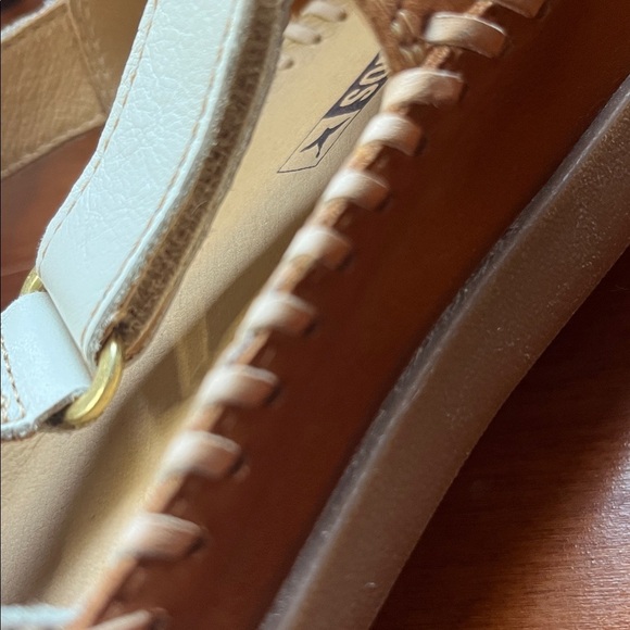 NWOT Pikolinos Cadaqués Leather Tan and White Sandal Size 37 - Picture 14 of 15